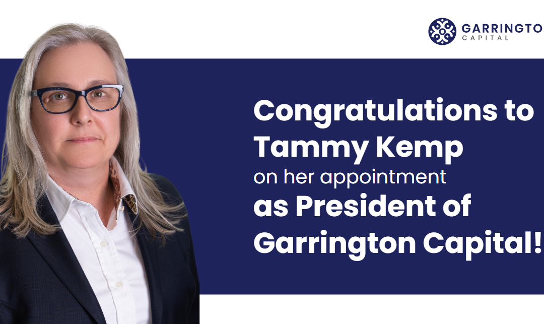 Garrington Capital Appoints Tammy Kemp as President